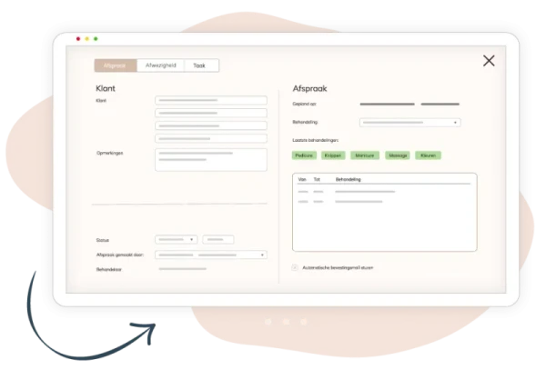 Salonsoftware die voldoet aan GDS801